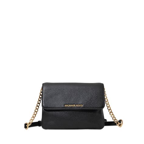 michael kors bedford double gusset crossbody black|MICHAEL Michael Kors Bedford Gusset Crossbody .